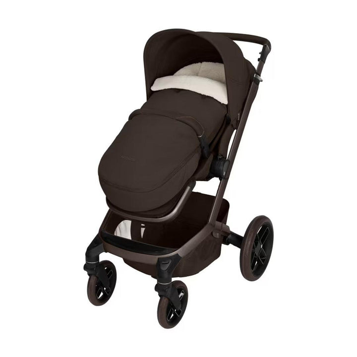 Maxi-Cosi 2-in-1 Footmuff - Brown-Stroller Accessories- | Natural Baby Shower