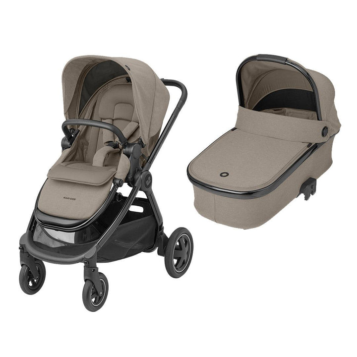 Maxi-Cosi Adorra Luxe + Cabriofix i-Size Travel System - Twillic Truffle-Travel Systems- | Natural Baby Shower