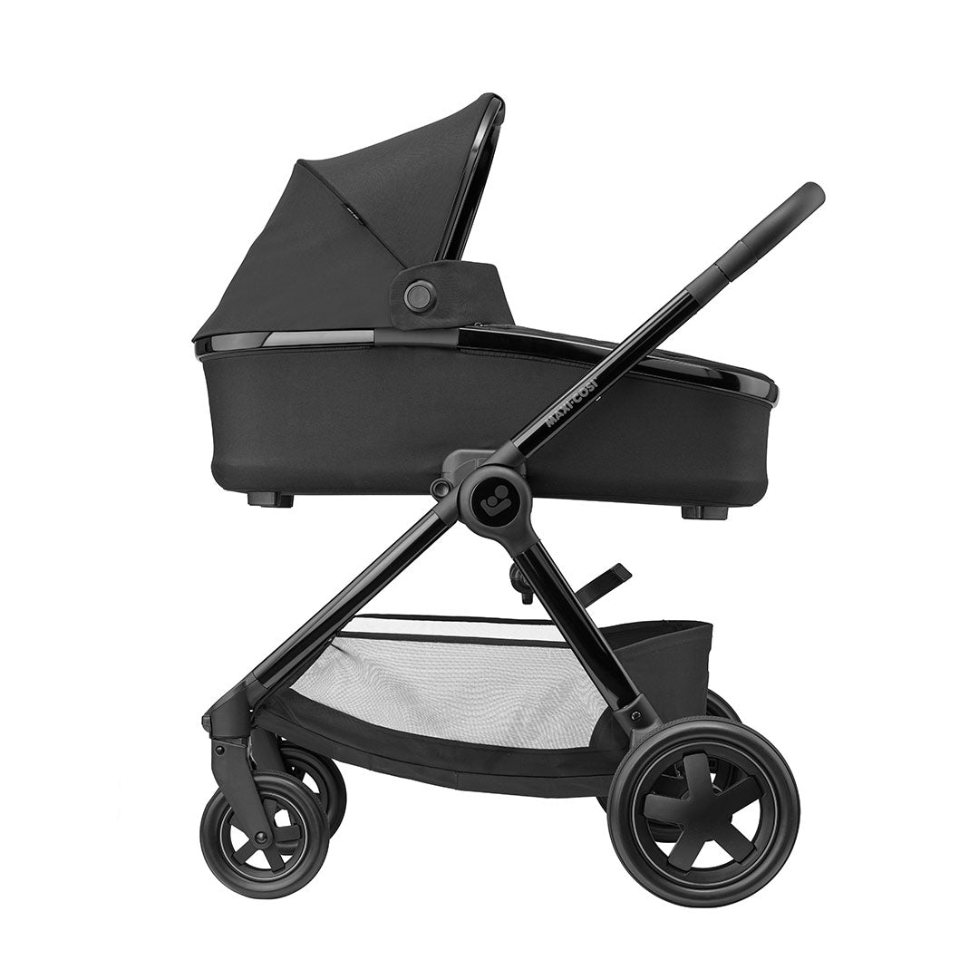 Maxi-Cosi Adorra Luxe Pebble 360 Pro Travel System - Twillic Black-Travel Systems- | Natural Baby Shower
