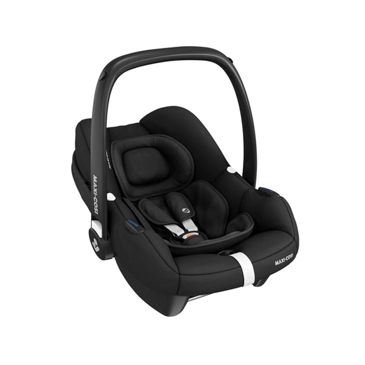 Bugaboo Donkey 5 Pushchair + CabrioFix i-Size Car Seat & Base Travel System - Black/Grey Melange-Travel Systems- | Natural Baby Shower