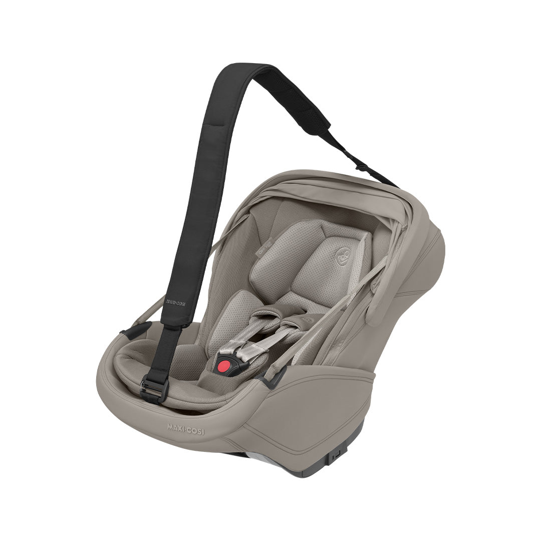 Maxi-Cosi Coral Slide Pro Carry Strap - Black-Car Seat Transport Bags-Black-One Size | Natural Baby Shower