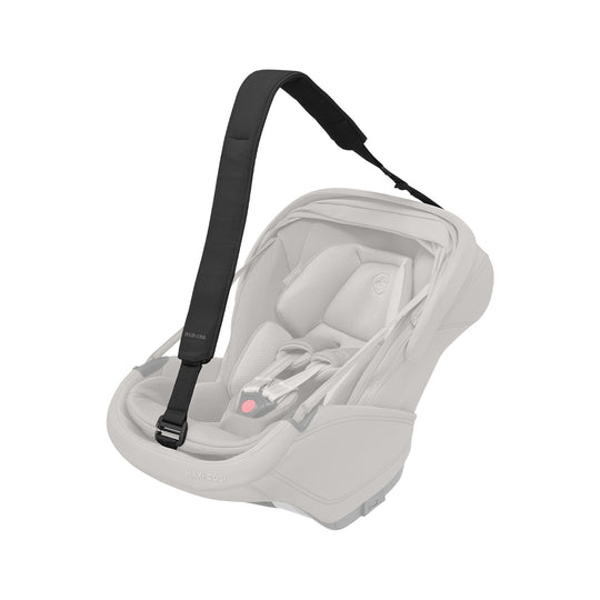 Maxi-Cosi Coral Slide Pro Carry Strap - Black-Car Seat Transport Bags-Black-One Size | Natural Baby Shower