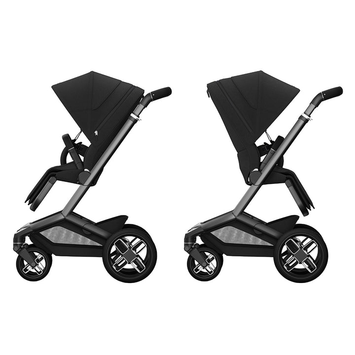 Maxi-Cosi Fame Pushchair Premium Travel System - Twillic Black-Travel Systems-Twillic Black- | Natural Baby Shower