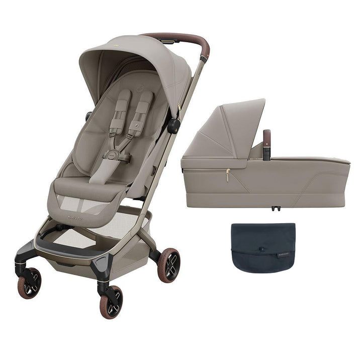 Maxi-Cosi Fame Cabin Stroller & Carrycot Bundle - Sapphire Sand