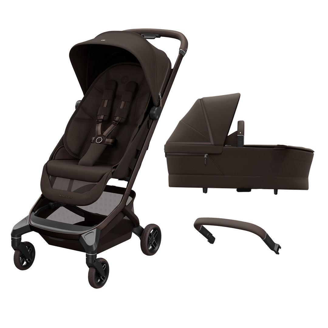 Maxi-Cosi Fame Cabin Stroller - Espresso Brown-Strollers-Without Bumper Bar-Without Carrycot | Natural Baby Shower