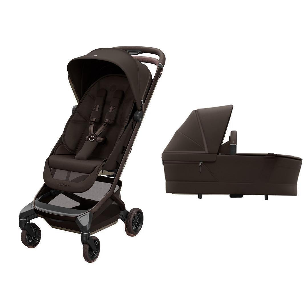 Maxi-Cosi Fame Cabin Stroller - Espresso Brown-Strollers-Without Bumper Bar-Without Carrycot | Natural Baby Shower