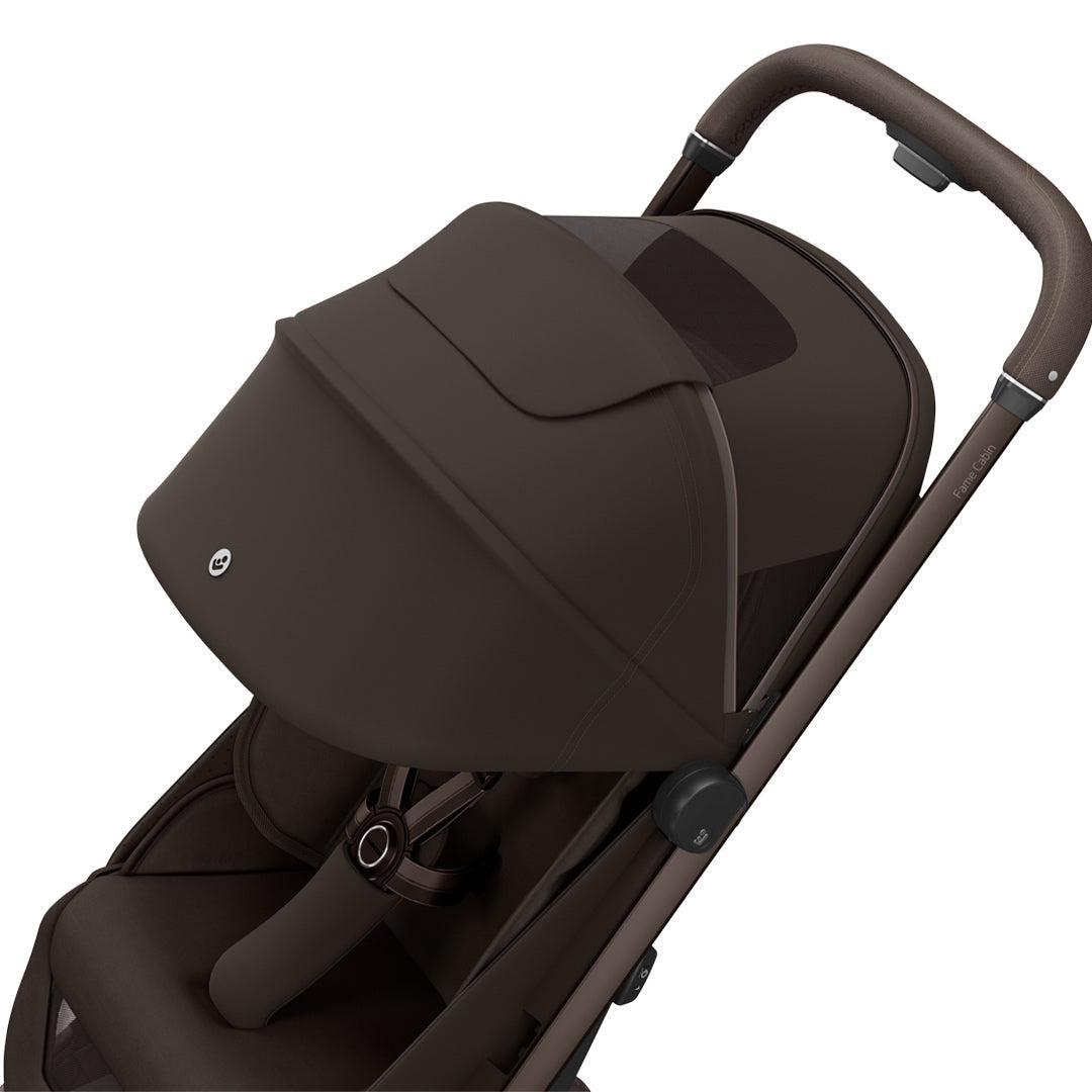 Maxi-Cosi Fame Cabin Stroller - Espresso Brown-Strollers-Without Bumper Bar-Without Carrycot | Natural Baby Shower