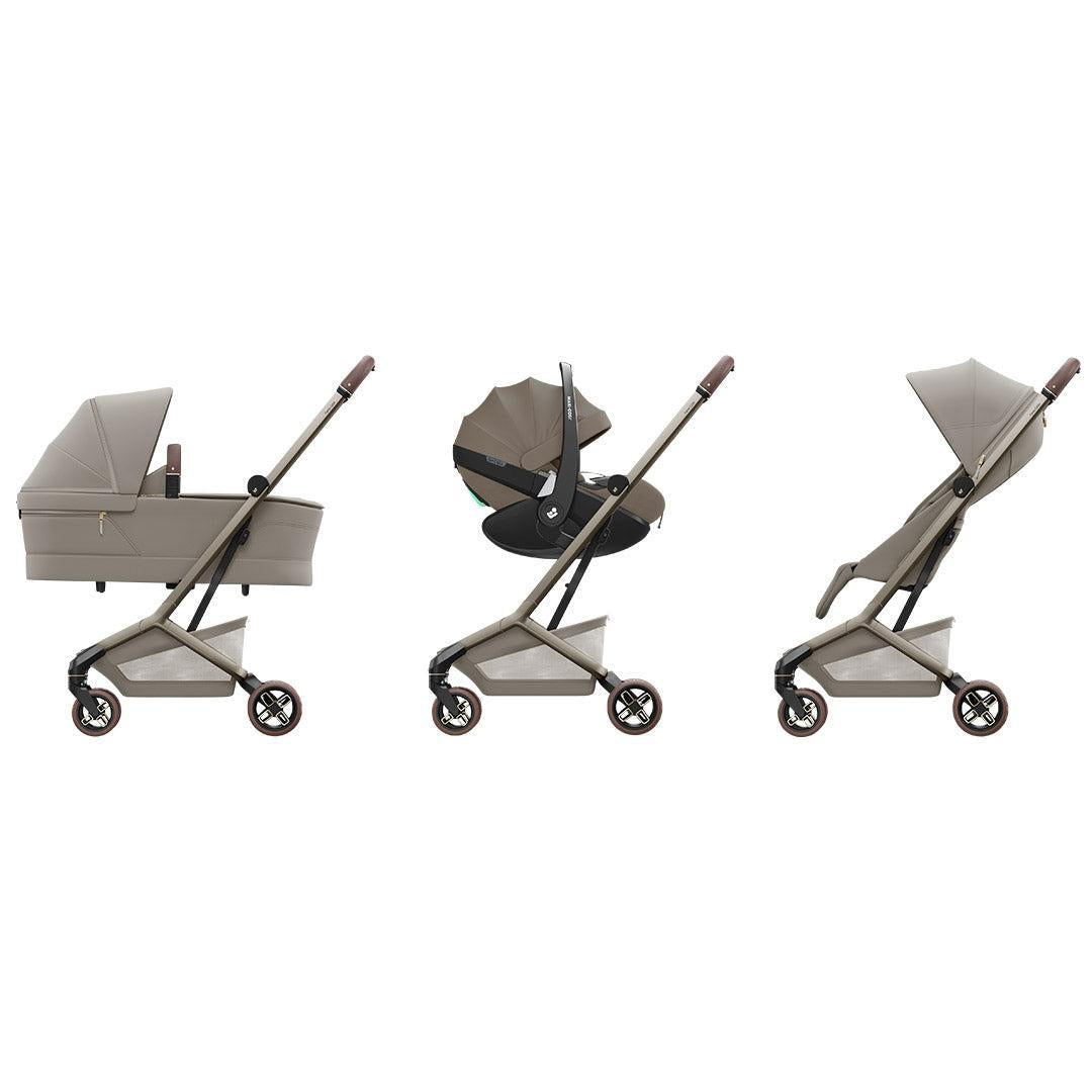 Maxi-Cosi Fame Cabin Stroller - Sapphire Sand-Strollers-Sapphire Sand-Without Cabin Cot | Natural Baby Shower
