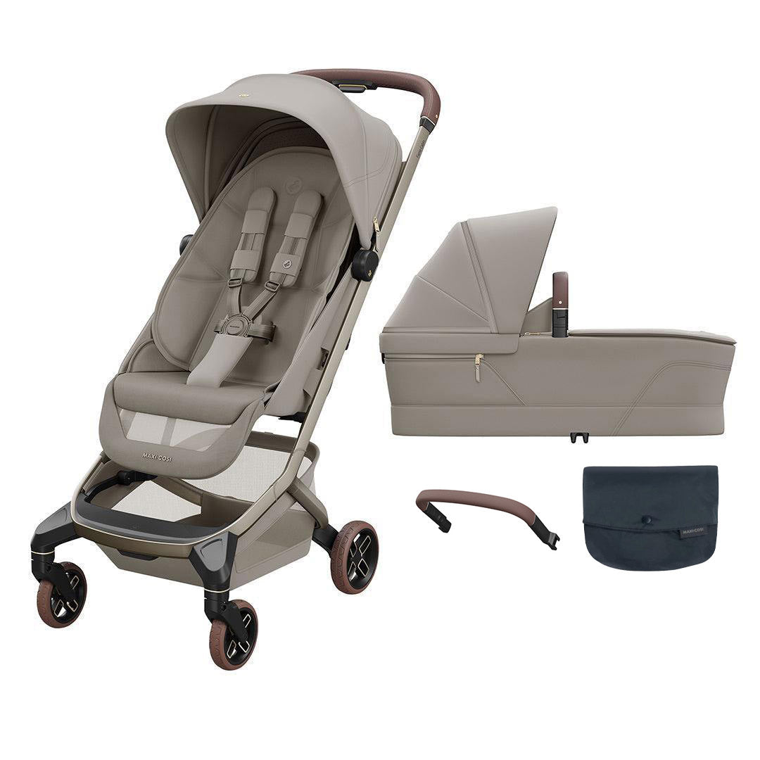 Maxi-Cosi Fame Cabin Stroller & Carrycot Bundle - Sapphire Sand