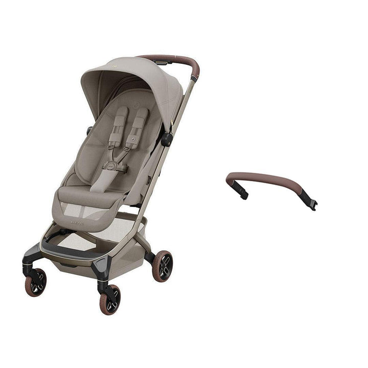 Maxi-Cosi Fame Cabin Stroller - Sapphire Sand-Strollers-Sapphire Sand-Without Cabin Cot | Natural Baby Shower