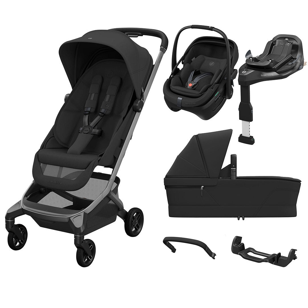 maxi cosi coral 360 travel system Maxi-Cosi Zero G Travel System with Fame Cabin & Coral Slide Pro