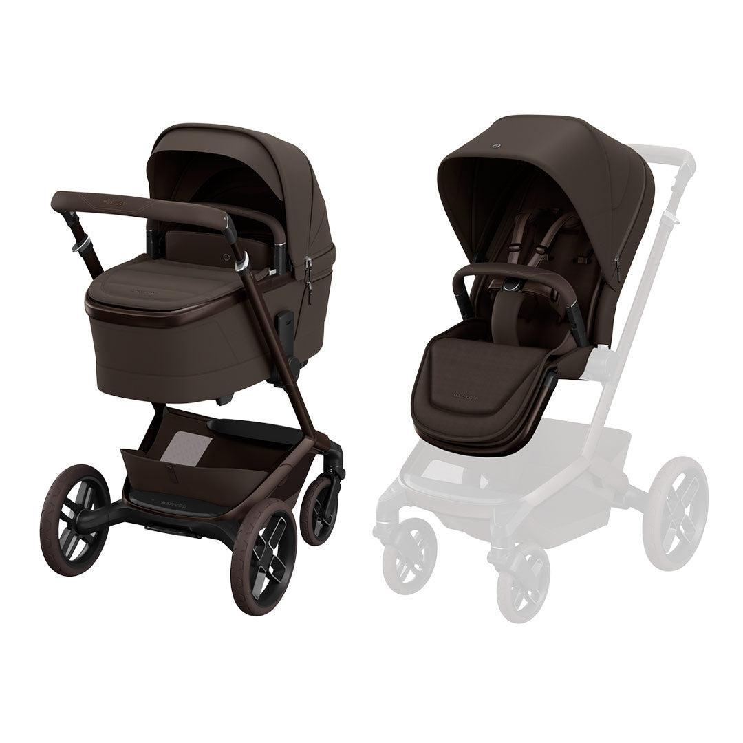 Maxi-Cosi Fame Pushchair - Espresso Brown-Strollers- | Natural Baby Shower
