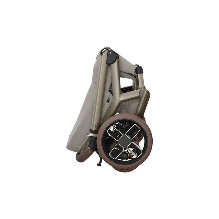 Maxi-Cosi Fame 8 Piece Premium Travel System with Pebble Slide Pro-Travel Systems-Sapphire Sand- | Natural Baby Shower