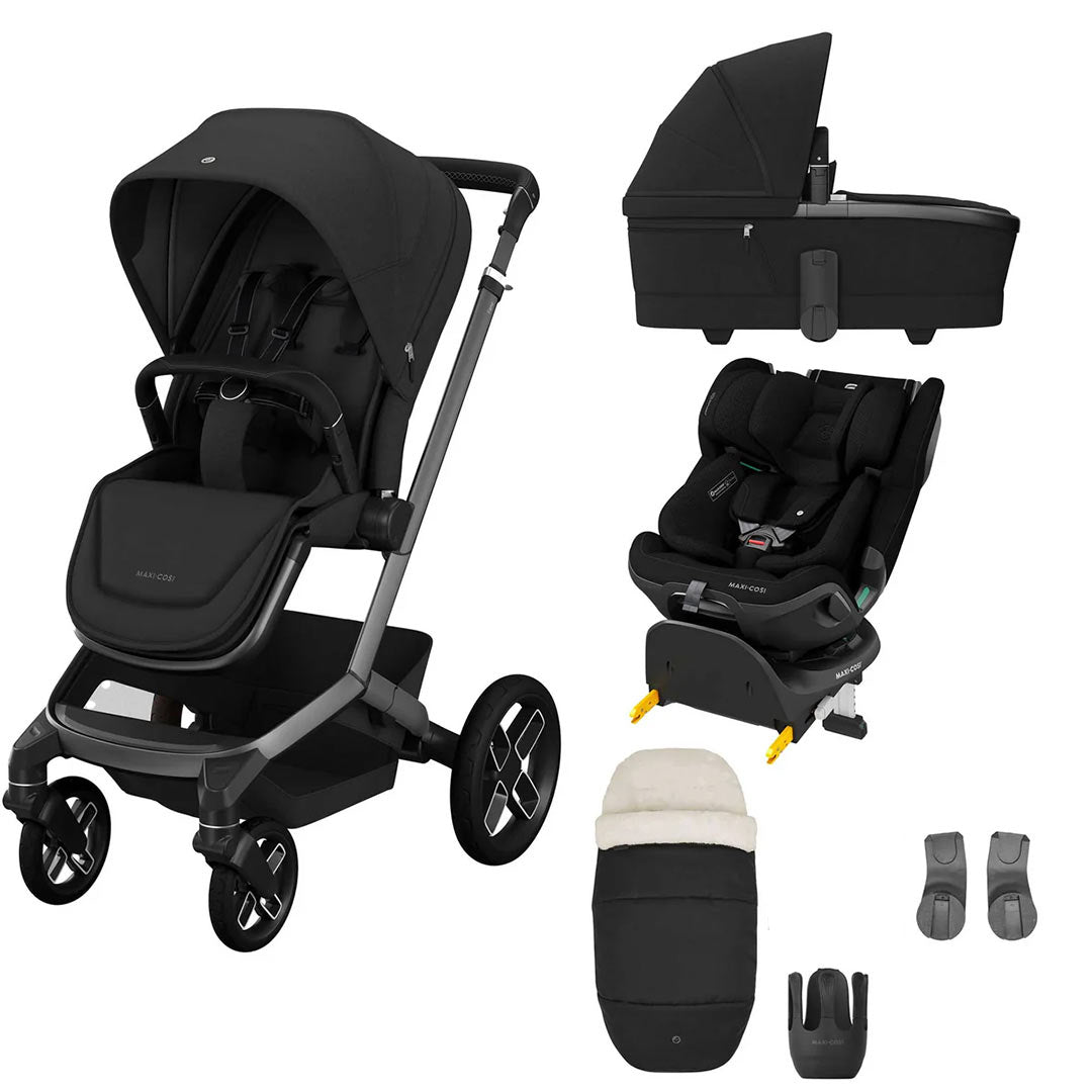 maxi cosi emme 360 stroller Maxi-Cosi Fame Premium + Emerald 360 Pro Bundle