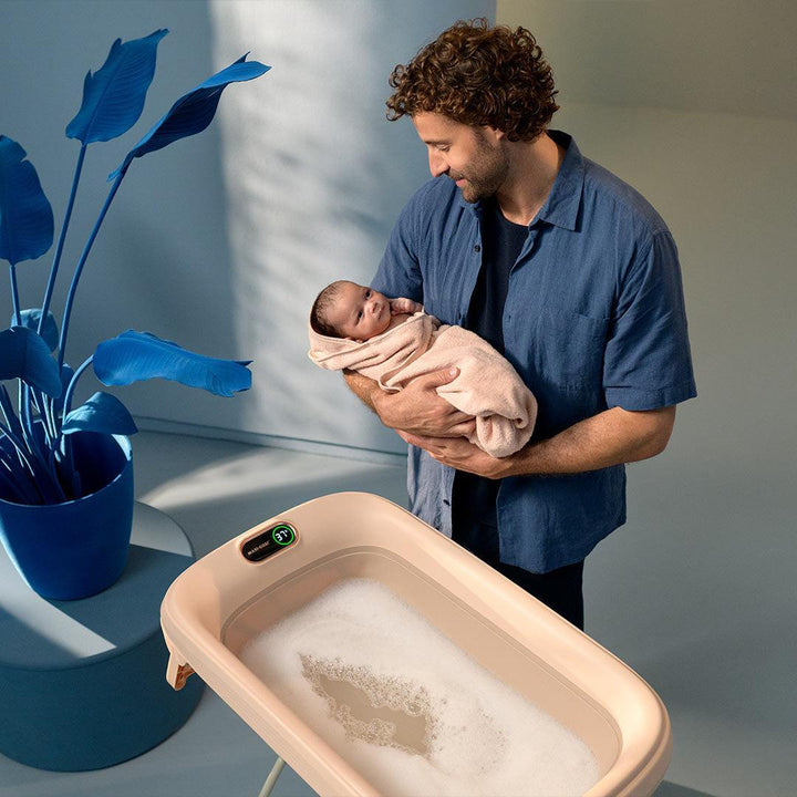 Maxi-Cosi Indigo Plus Bath Tub - Sage Green-Baths-Sage Green- | Natural Baby Shower