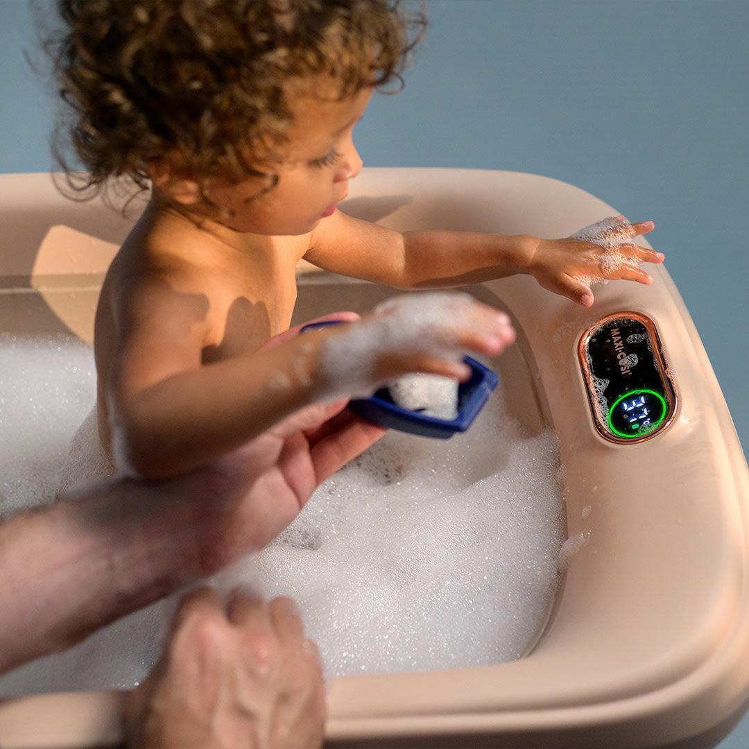 Maxi-Cosi Indigo Plus Bath Tub - Sage Green-Baths-Sage Green- | Natural Baby Shower
