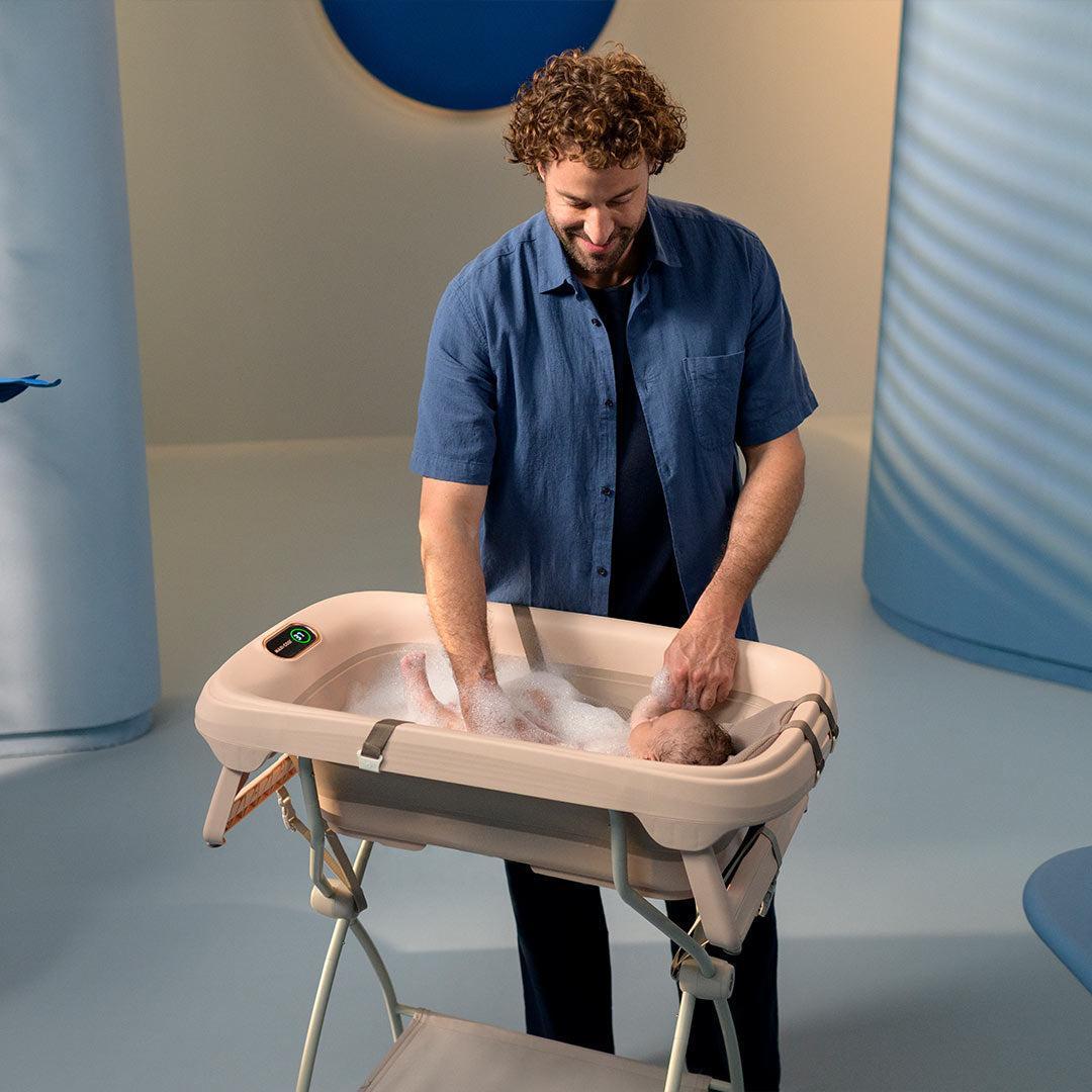 Maxi-Cosi Indigo Plus Bath Tub - Sage Green-Baths-Sage Green- | Natural Baby Shower