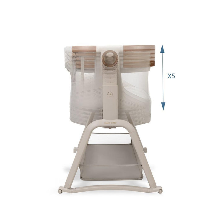 Maxi-Cosi Iora Plus Bedside Crib - Elegance Beige-Bedside Cribs-Elegance Beige- | Natural Baby Shower