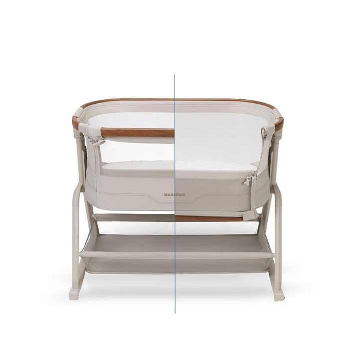 Maxi-Cosi Iora Plus Bedside Crib - Elegance Beige-Bedside Cribs-Elegance Beige- | Natural Baby Shower