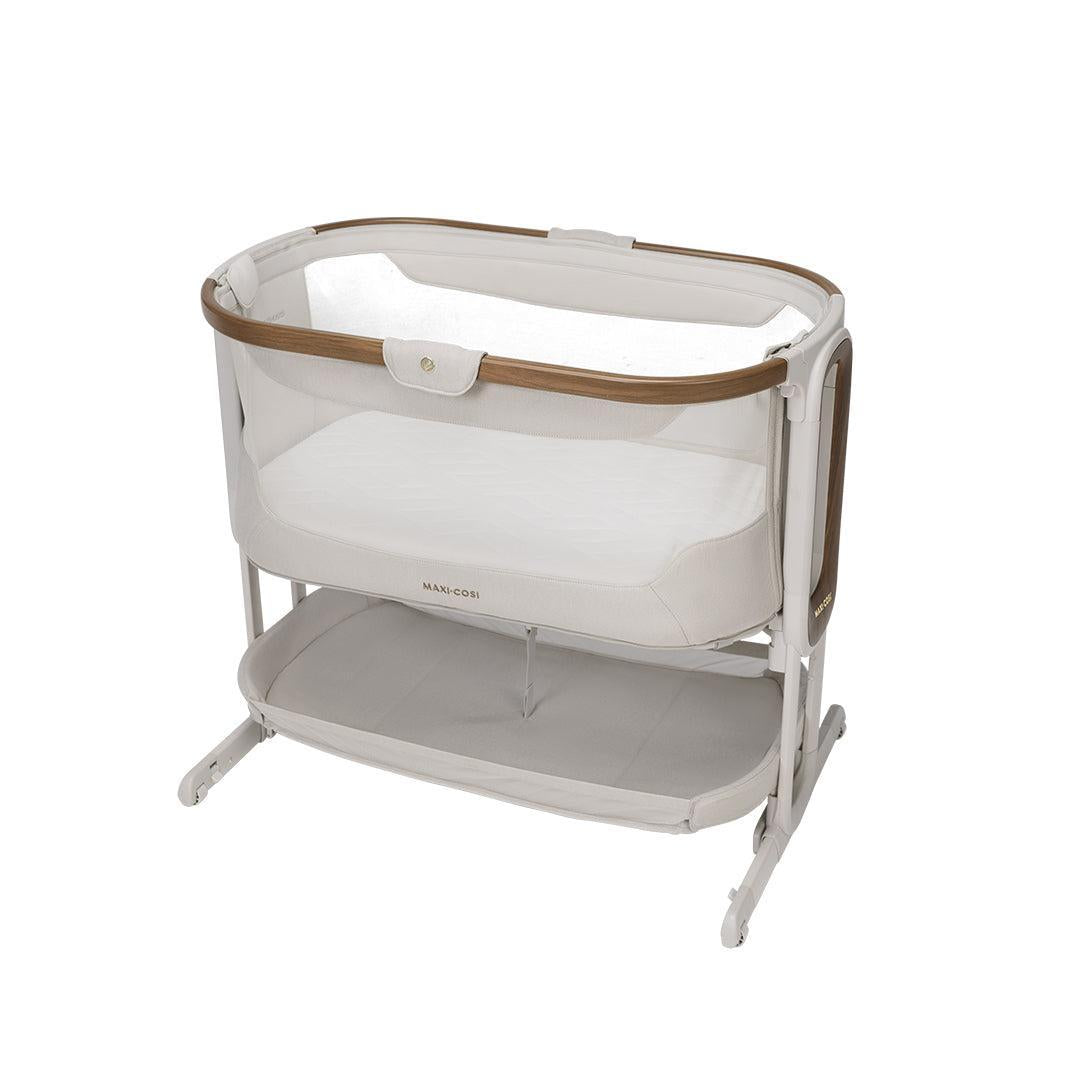 Maxi-Cosi Iora Pro Bedside Crib - Elegance Beige-Bedside Cribs-Elegance Beige- | Natural Baby Shower