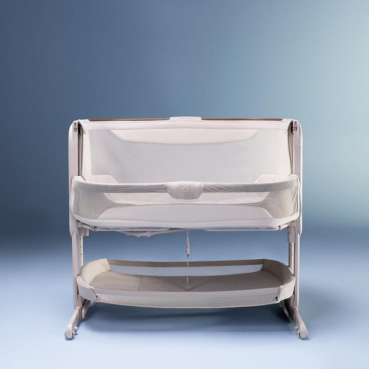 Maxi-Cosi Iora Pro Bedside Crib - Elegance Beige-Bedside Cribs-Elegance Beige- | Natural Baby Shower