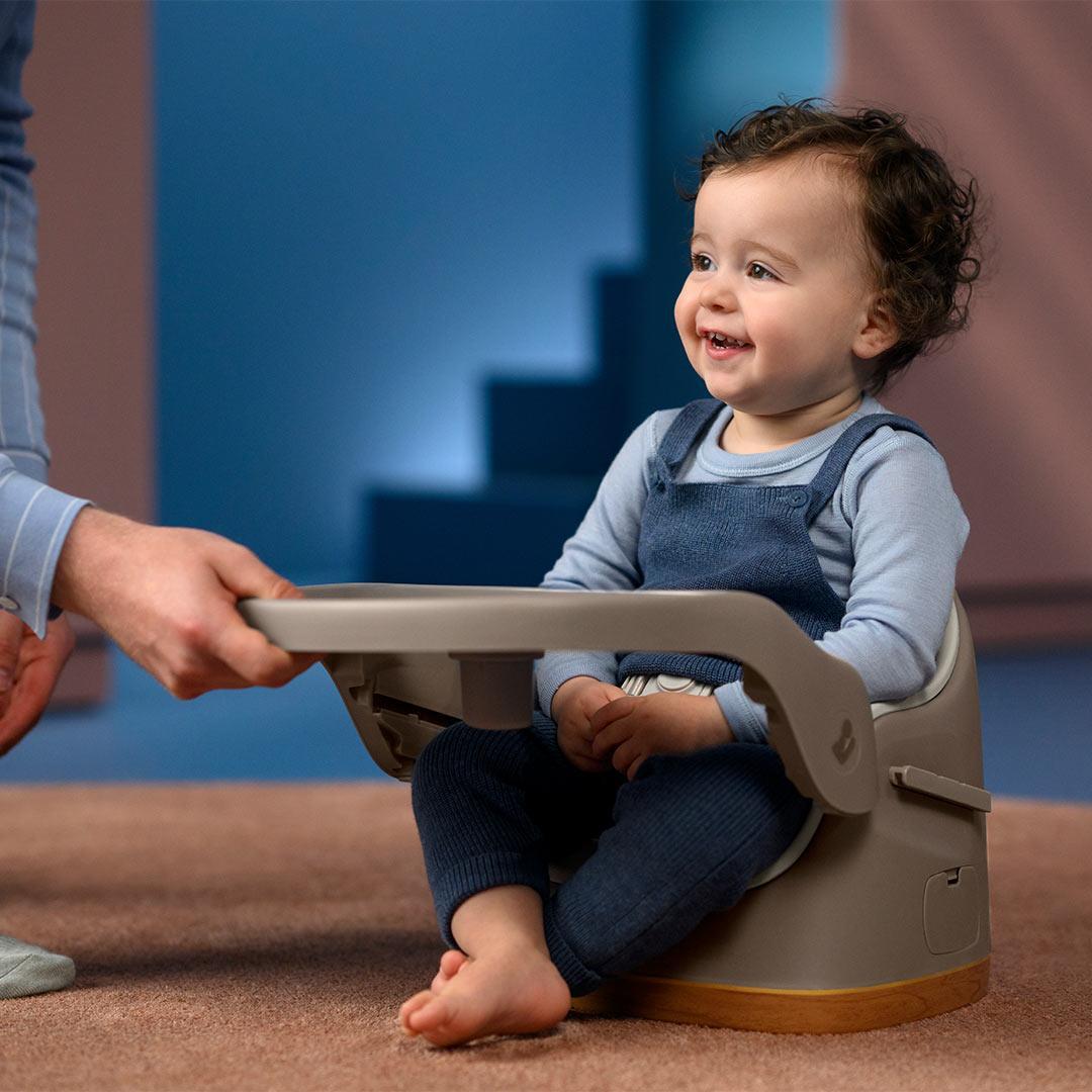 Maxi-Cosi Jay Plus Feeding Booster - Elegance Beige-Table Seats-Elegance Beige- | Natural Baby Shower