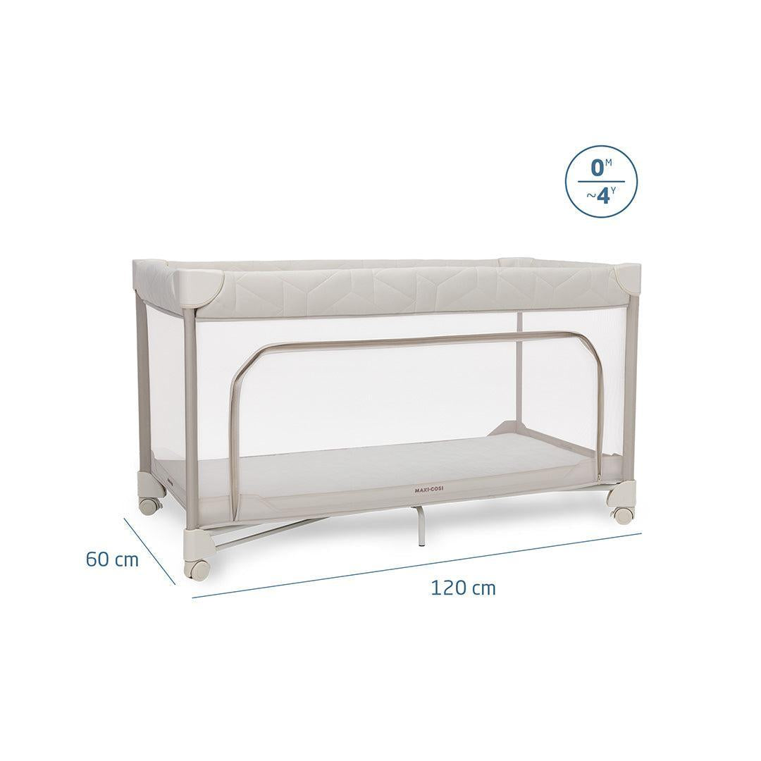 Maxi-Cosi Merlin Travel Cot - Elegance Beige-Travel Cots- | Natural Baby Shower