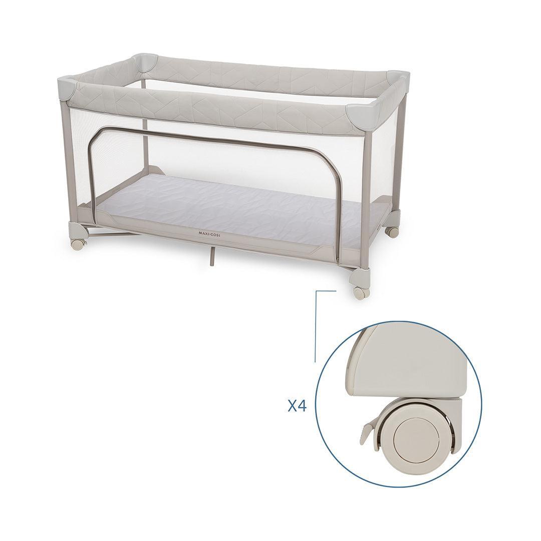 Maxi-Cosi Merlin Travel Cot - Elegance Beige-Travel Cots- | Natural Baby Shower