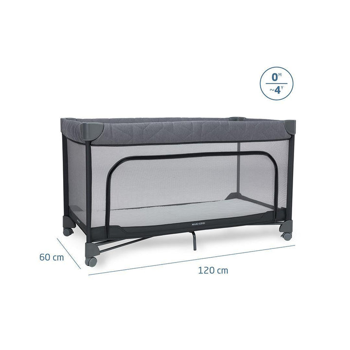 Maxi-Cosi Merlin Travel Cot - Elegance Graphite-Travel Cots- | Natural Baby Shower