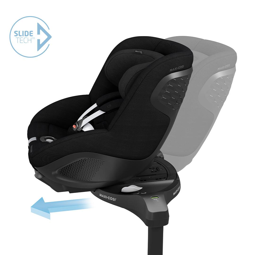 Maxi-Cosi Mica 360 Pro Car Seat - Authentic Black-Car Seats-Authentic Black-No Base | Natural Baby Shower