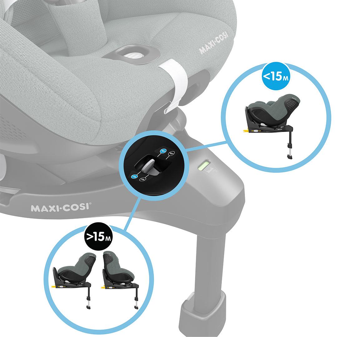 Maxi-Cosi Mica 360 Pro Car Seat - Authentic Grey-Car Seats-Authentic Grey-No Base | Natural Baby Shower