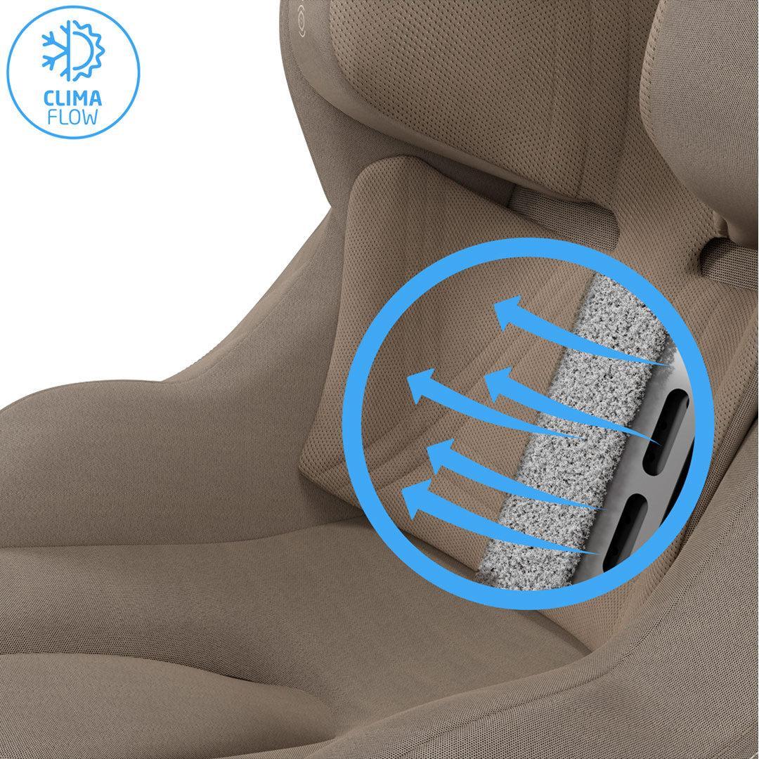 Maxi-Cosi Mica Slide Pro - Authentic Truffle-Car Seats-Authentic Truffle- | Natural Baby Shower