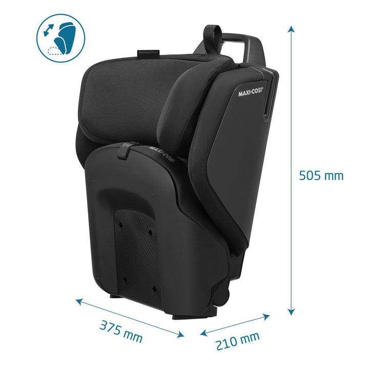 Maxi-Cosi Nomad Plus2 Car Seat - Authentic Black-Car Seats- | Natural Baby Shower