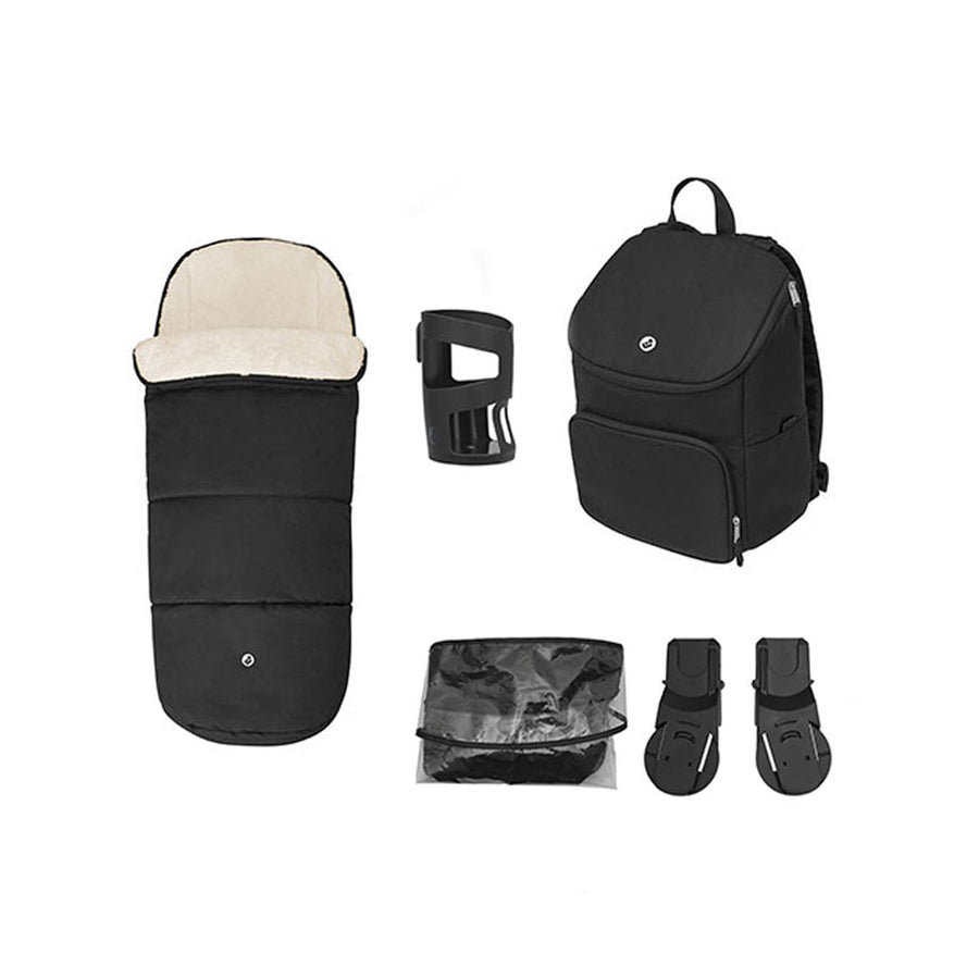 Maxi-Cosi Oxford+ Accessory Set - Twillic Black-Stroller Bundle Boxes-Twillic Black- | Natural Baby Shower