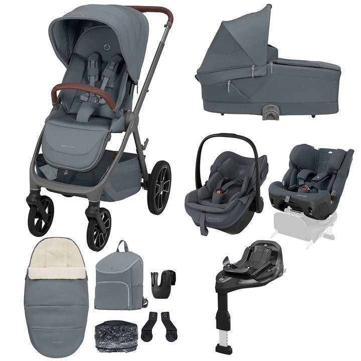 Maxi-Cosi Oxford+ 10 Piece Premium Travel System Bundle