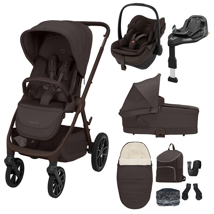 Maxi-Cosi Oxford+ 9 Piece Premium Travel System Bundle