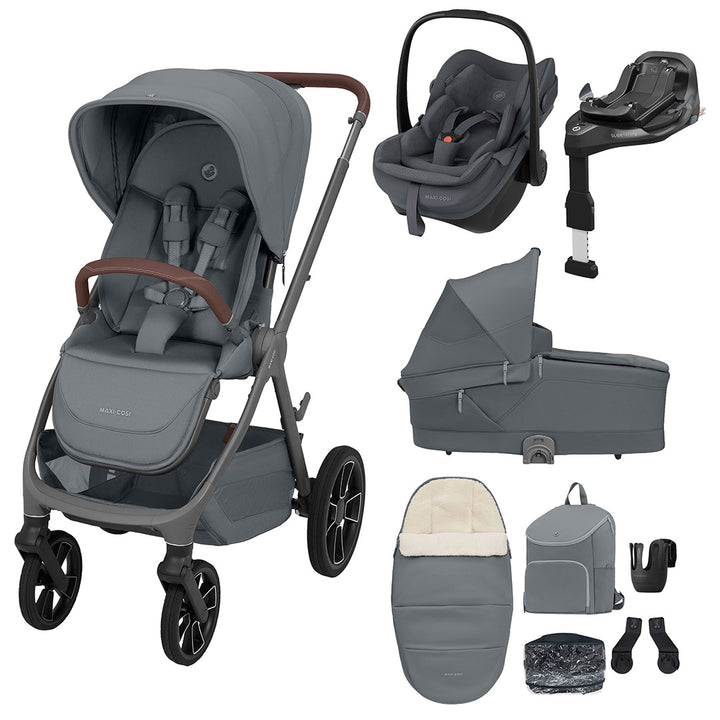 Maxi-Cosi Oxford+ 9 Piece Premium Travel System Bundle