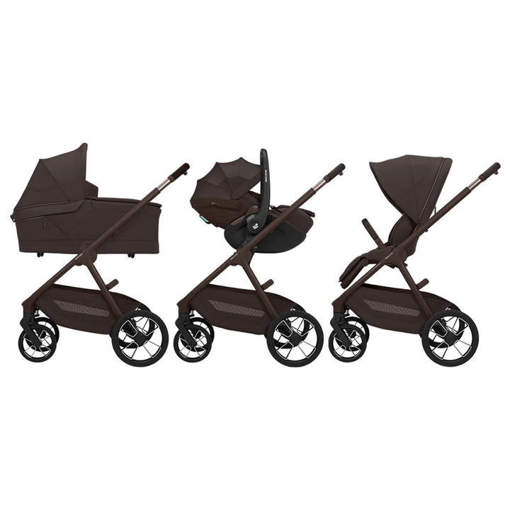 Maxi-Cosi Oxford+ Stroller - Espresso Brown-Strollers-Espresso Brown-One Size | Natural Baby Shower