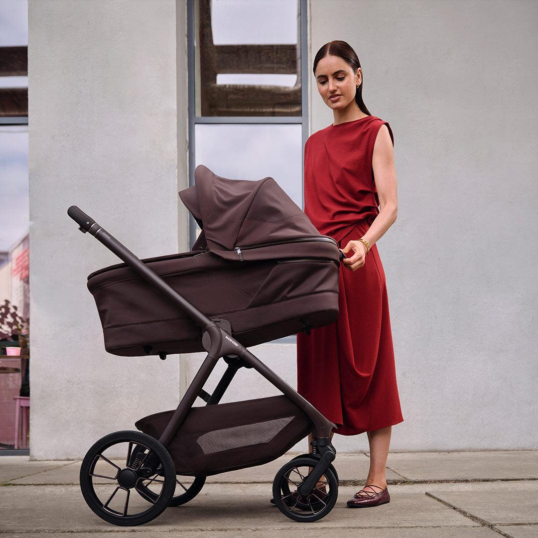 Maxi-Cosi Oxford+ Stroller - Espresso Brown-Strollers-Espresso Brown-One Size | Natural Baby Shower