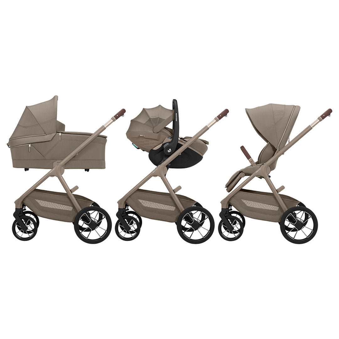 Maxi-Cosi Oxford+ Stroller - Oak Truffle-Strollers-Oak Truffle-One Size | Natural Baby Shower