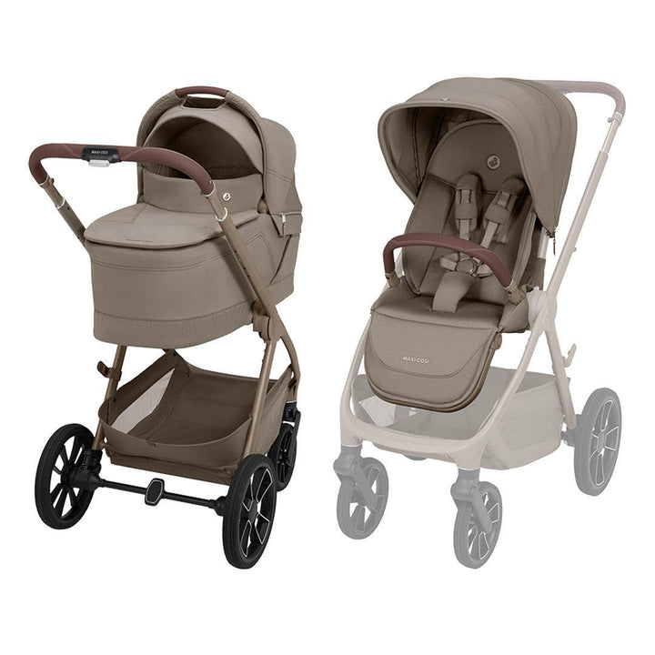 Maxi-Cosi Oxford+ Stroller - Oak Truffle-Strollers-Oak Truffle-One Size | Natural Baby Shower
