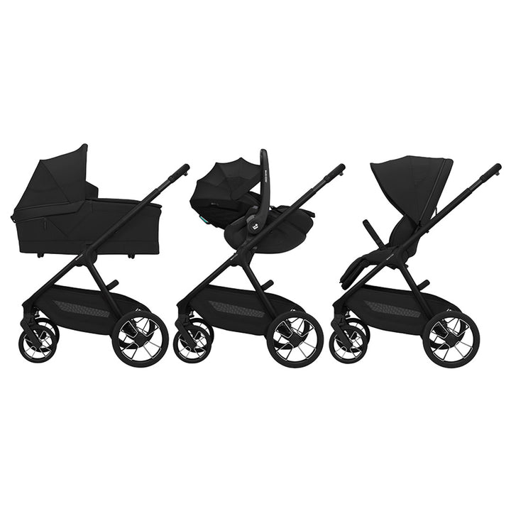 Maxi-Cosi Oxford+ Stroller - Onyx Black-Strollers-Onyx Black-One Size | Natural Baby Shower