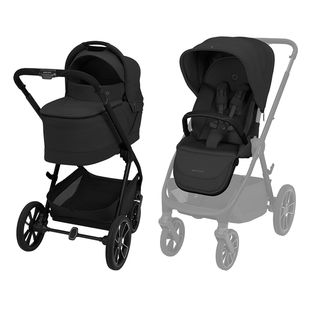 Maxi-Cosi Oxford+ Stroller - Onyx Black-Strollers-Onyx Black-One Size | Natural Baby Shower