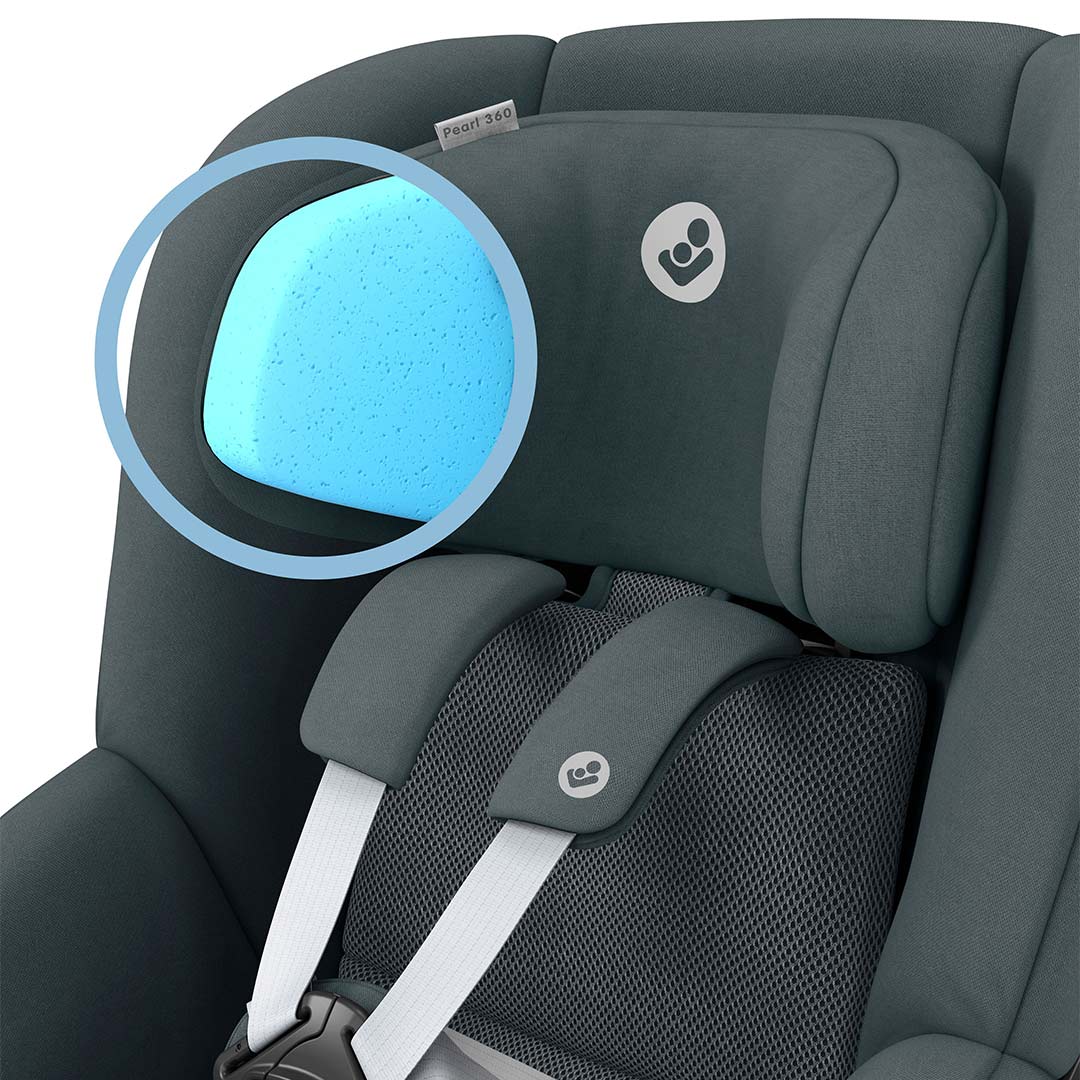 Maxi Cosi Pearl 360 Car Seat Authentic Graphite Natural Baby Shower