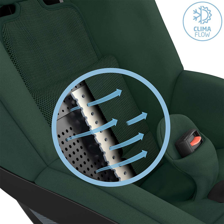 Maxi-Cosi Pearl 360 Car Seat - Authentic Green-Car Seats-Authentic Green- | Natural Baby Shower