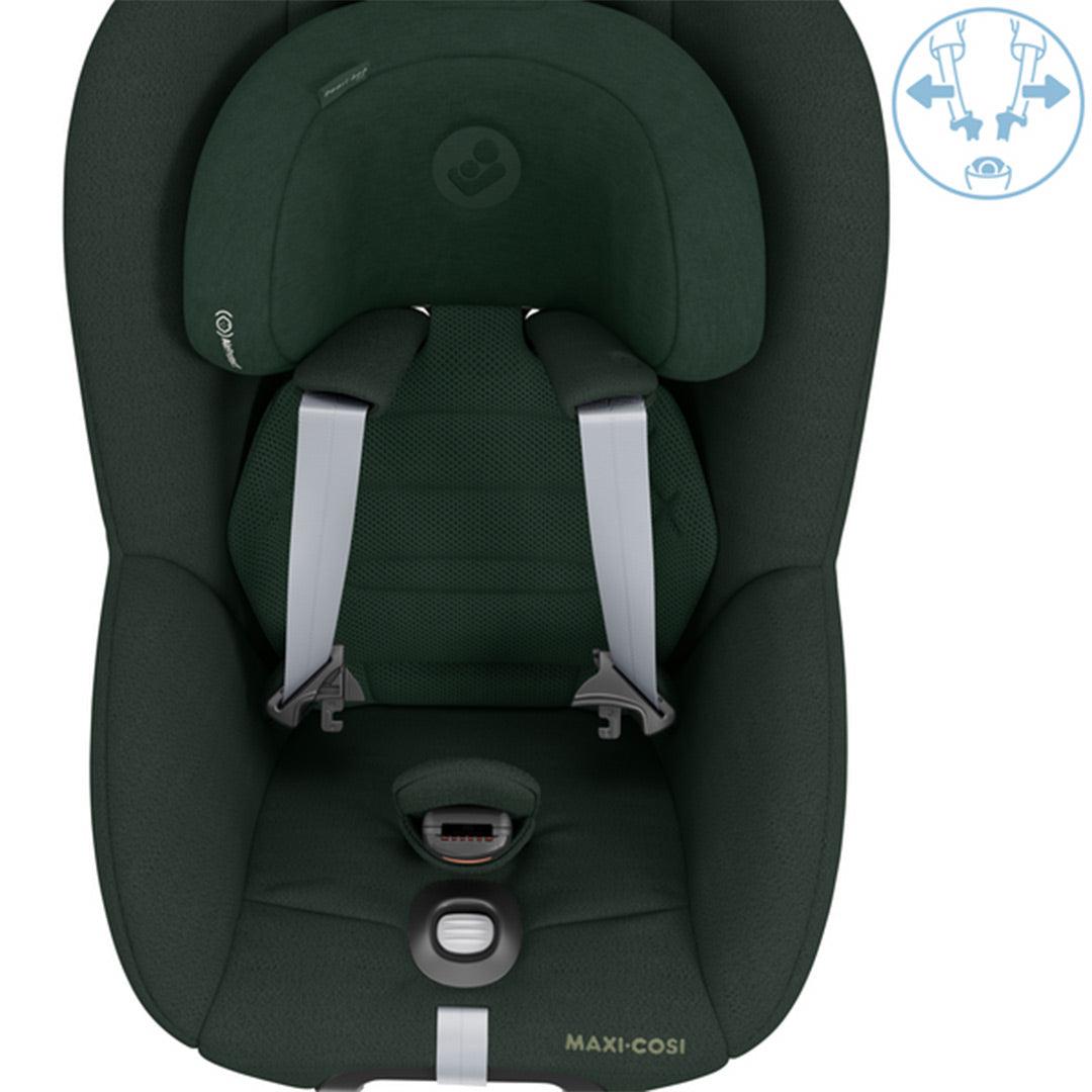 Maxi-Cosi Pearl 360 Pro Car Seat - Authentic Green-Car Seats-Authentic Green-No Base | Natural Baby Shower