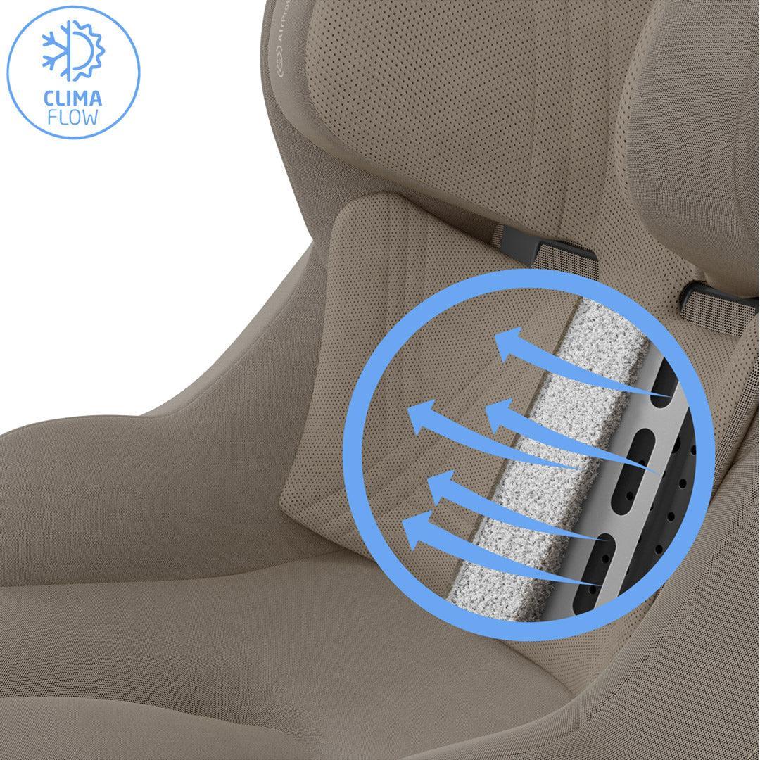 Maxi-Cosi Pearl Slide Pro Car Seat - Authentic Truffle-Car Seats-Authentic Truffle- | Natural Baby Shower
