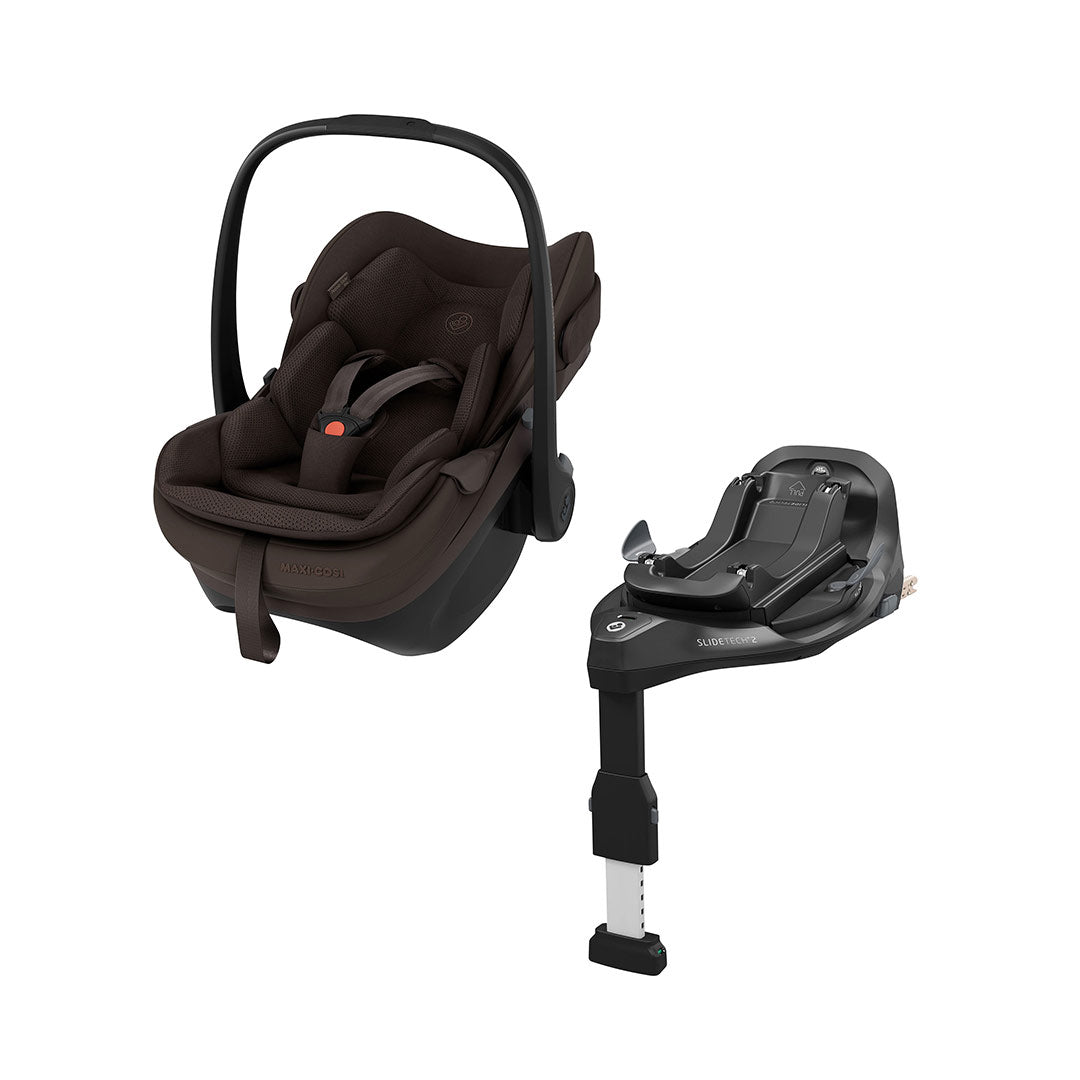 Maxi-Cosi Pebble Slide Pro - Espresso Brown-Car Seats-Espresso Brown-Without Base | Natural Baby Shower