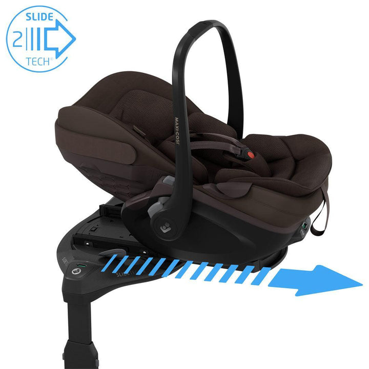 Maxi-Cosi Pebble Slide Pro - Espresso Brown-Car Seats-Espresso Brown-Without Base | Natural Baby Shower