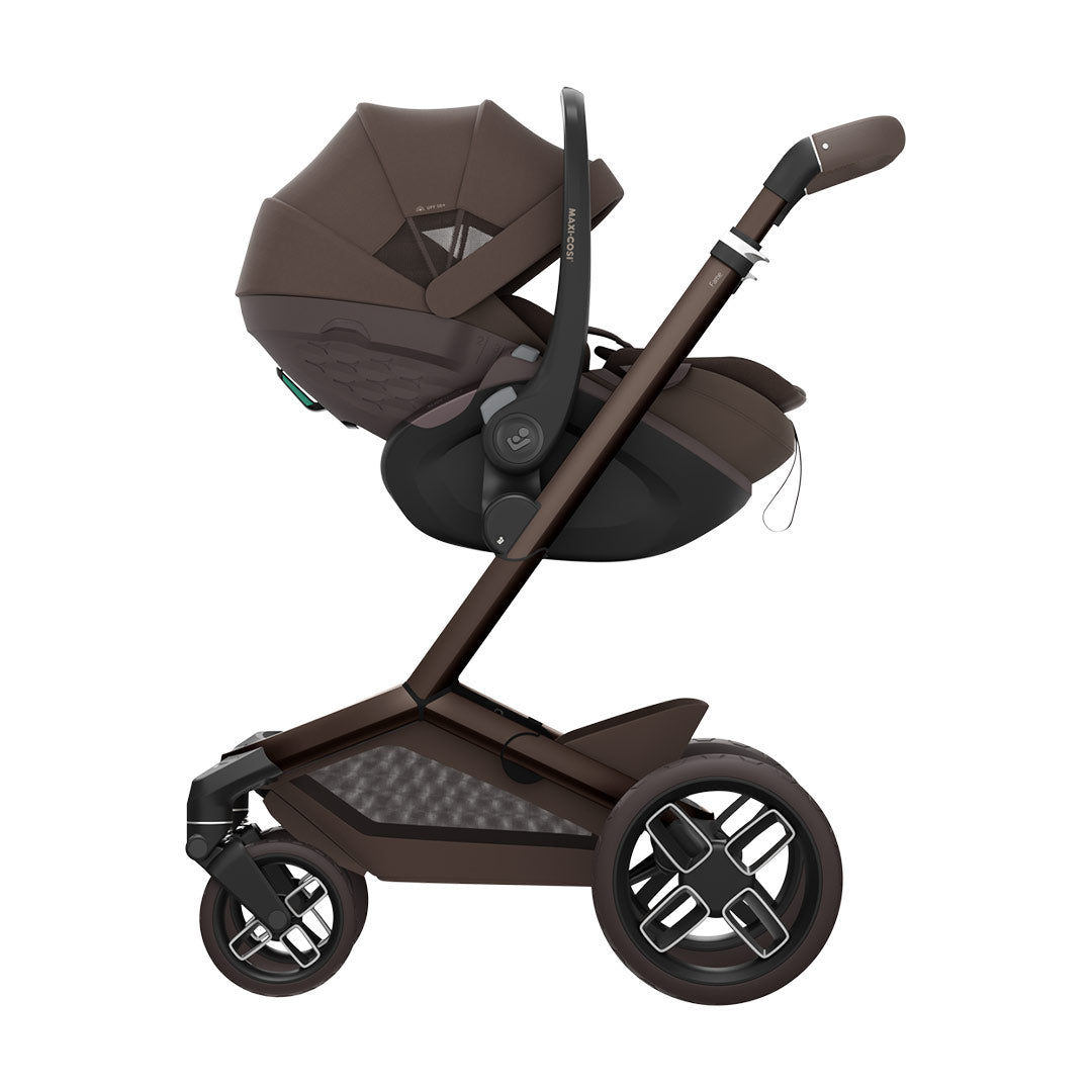Maxi-Cosi Pebble Slide Pro - Espresso Brown-Car Seats-Espresso Brown-Without Base | Natural Baby Shower
